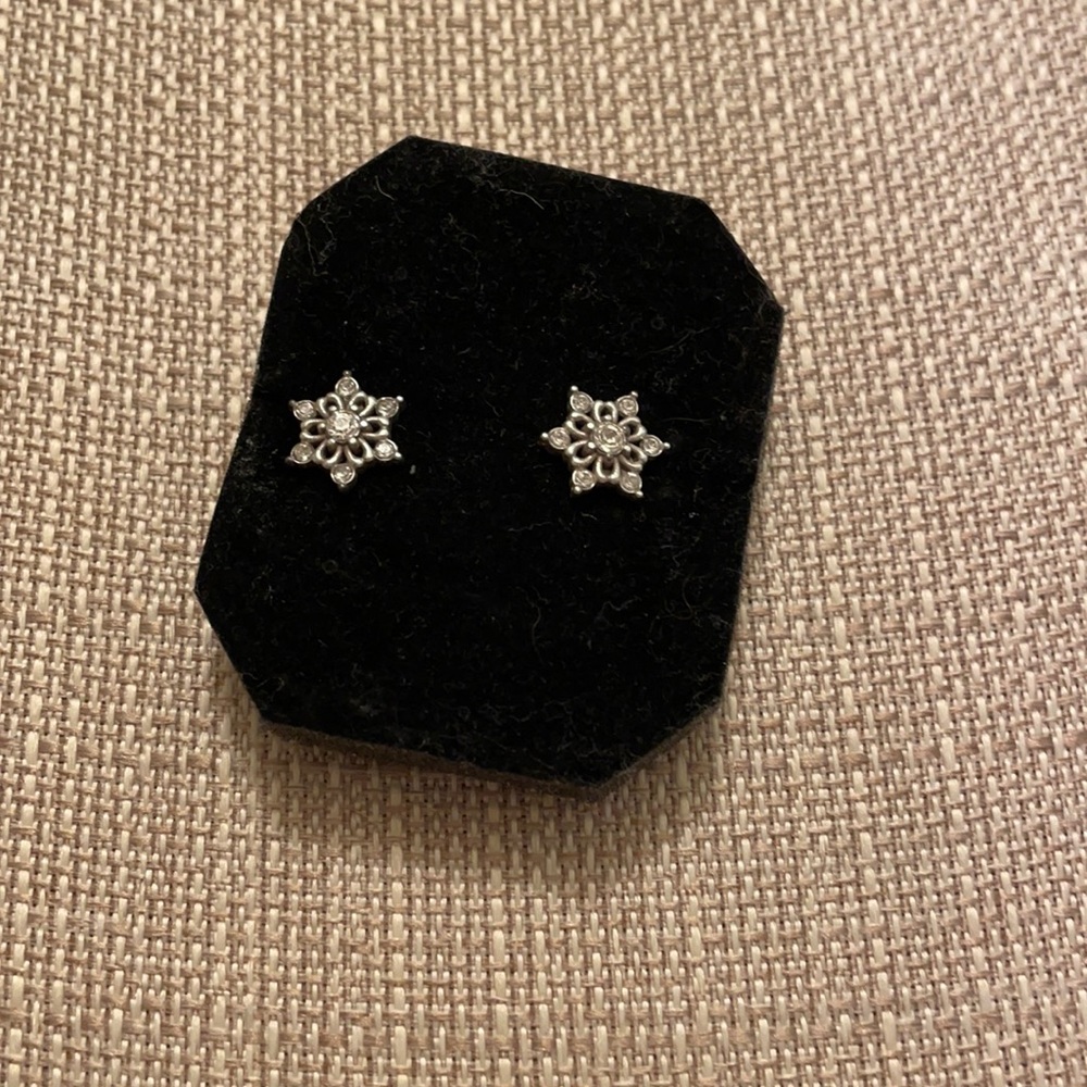 Snowflake earrings